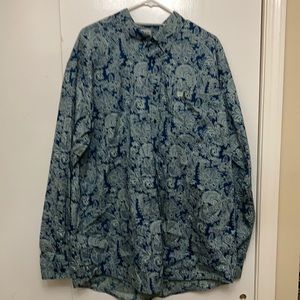 Cinch Blue Dress Shirt XL